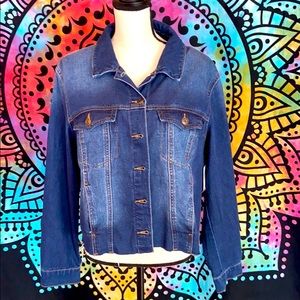 KENSIE  distressed Jean jacket